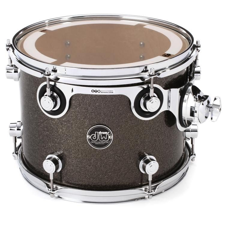 DW Performance Series Tom Tom 9x12 Finish Ply - Pewter Sparkle