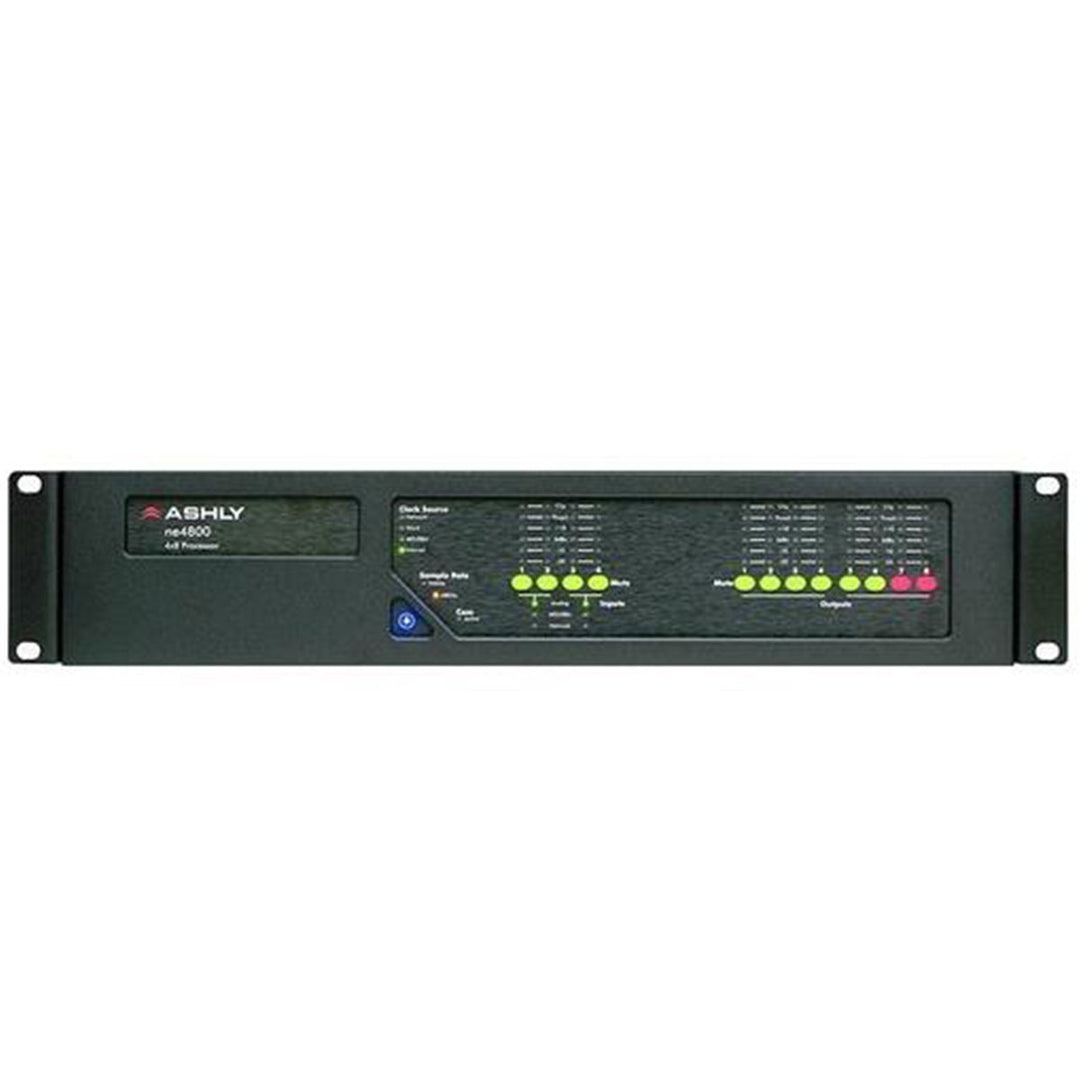 Ashly ne4800 plus (4-Chan Mic Inputs) & (8-Chan AES3 Outputs) + Dante