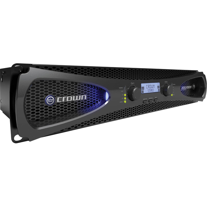 Crown XLS1002 Power Amplifier 1000-Watt w/ Cross-Over & Limiter