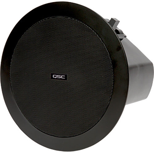 QSC AcousticDesign 4.5'' 2-Way Ceiling Loudspeaker (Pair, Black)