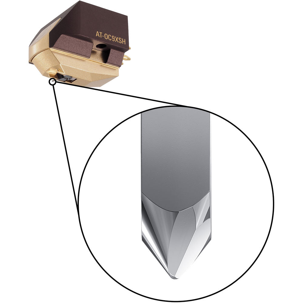 Audio-Technica Consumer AT-OC9XSH Dual Moving Coil Cartridge - Shibata Stylus