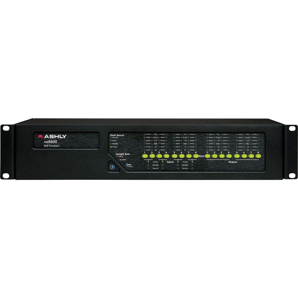 Ashly ne8800MS - Network Enabled Digital Signal Processor