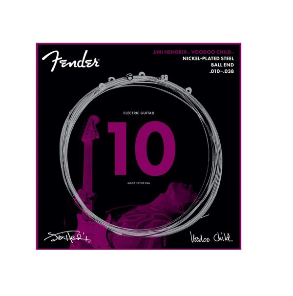 Fender Jimi Hendrix Voodoo Child Electric Guitar Strings 10-38