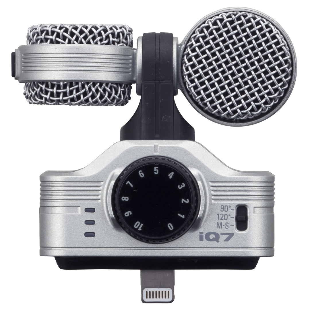 Zoom iQ7 MS Stereo X/Y Microphone for iOS Mobile Device