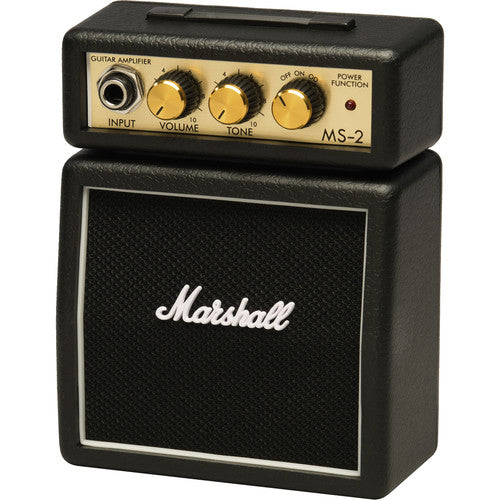 Marshall MS-2 Micro Amp - Mini Practice Amp (Black)
