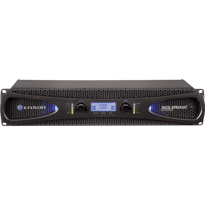 Crown XLS2502 Power Amplifier 2500-Watt w/ Cross-Over & Limiter