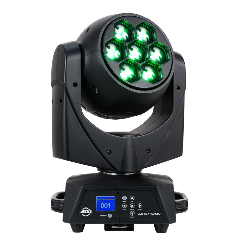 ADJ Vizi HEX Wash 7 LED Moving Head Light