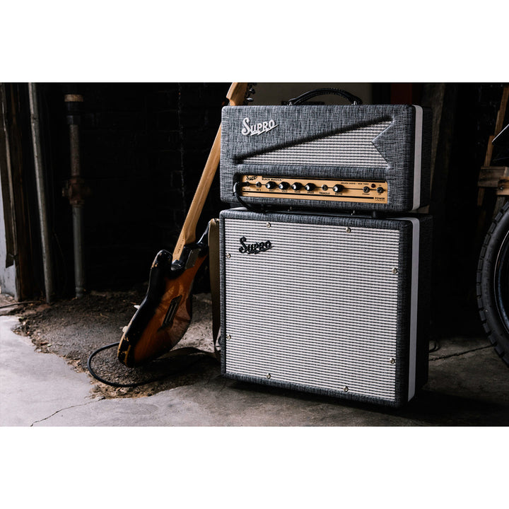 Supro 1790 Black Magick 1x12” Guitar Amp Extension Cabinet