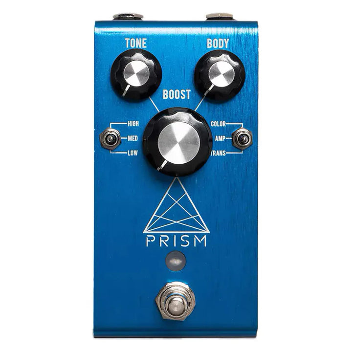 Jackson Audio PRISM Tone-Shaping Preamp / Buffer/ Boost / EQ Guitar Pedal - Blue