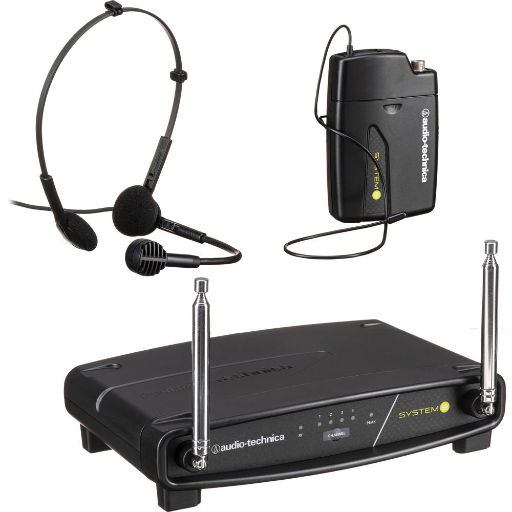 Audio-Technica ATW-901a System 9 Wireless System - PRO 8HecW Headworn Microphone