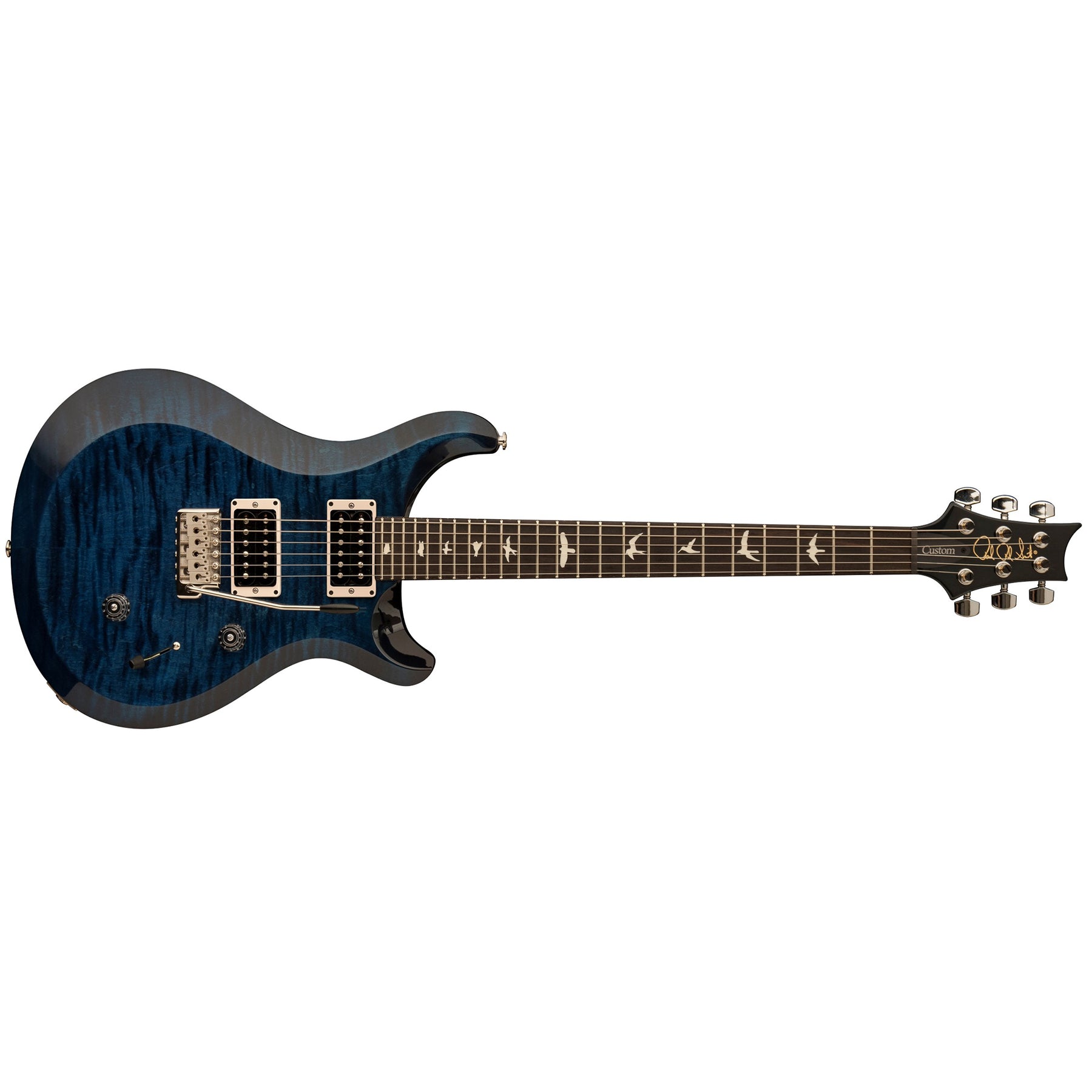 PRS S2 Custom 24 Electric Guitar w/ Gig Bag - Whale Blue – Music 