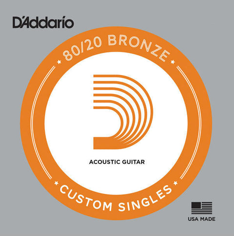 D'Addario BW032 - SINGLE 80/20 BRONZE WND 032