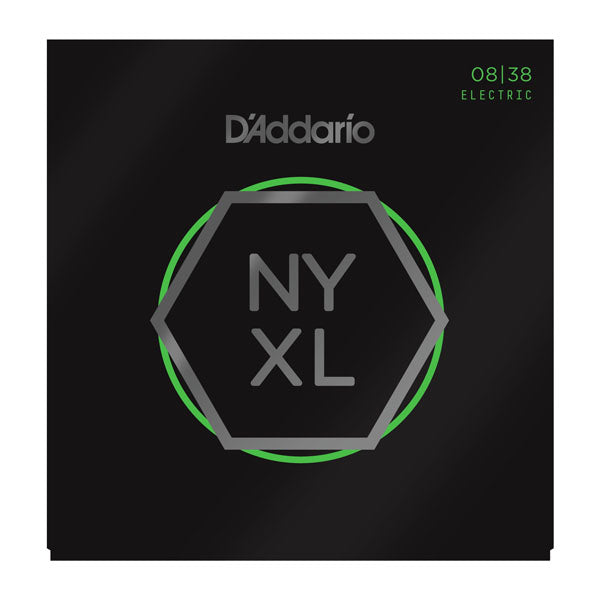 D'Addario NYXL0838 NYXL Electric Guitar Strings Extra Super Light (08-38)