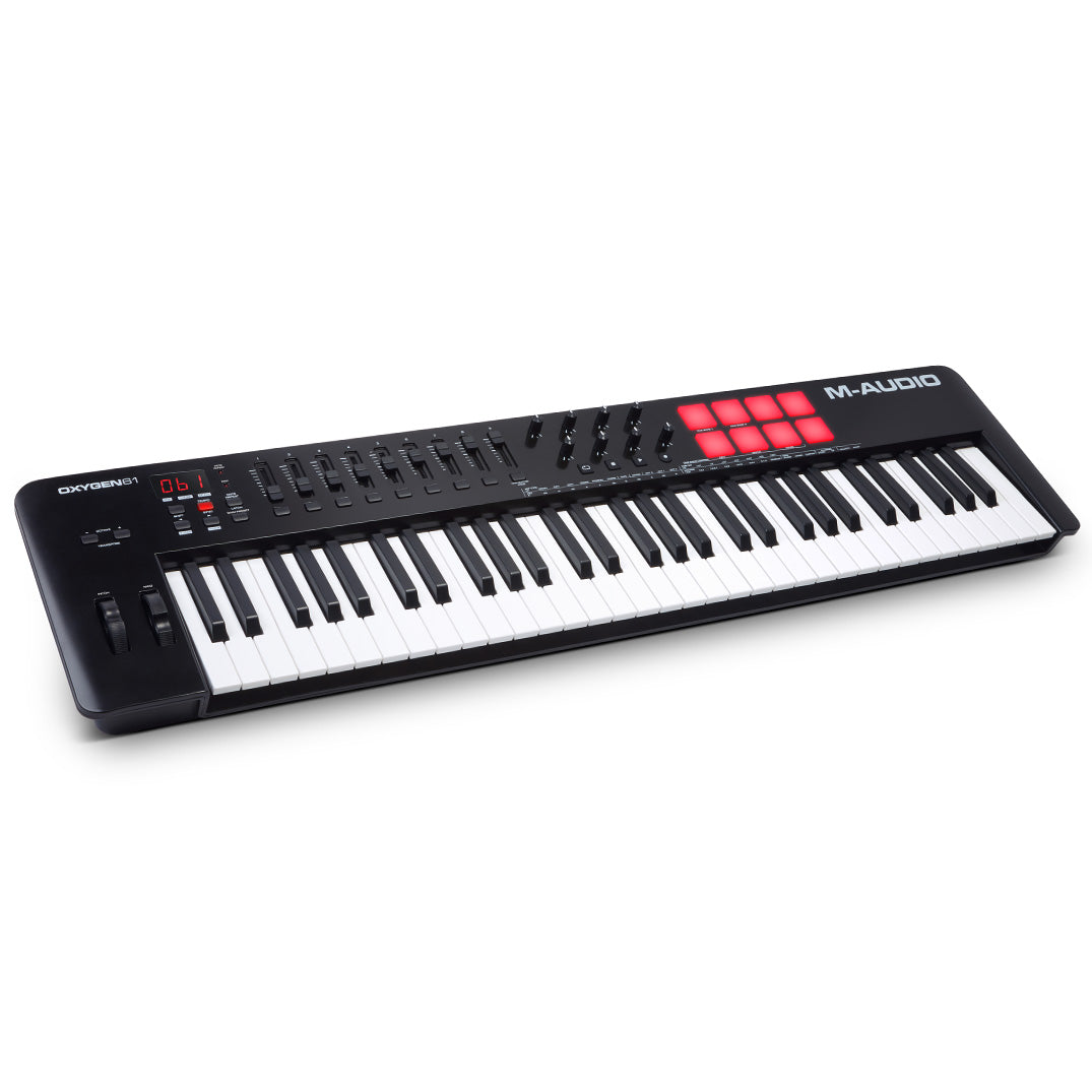 M-Audio Oxygen 61 MKV 61-Key USB Midi Controller w/ Smart Controls and Auto-Mapping