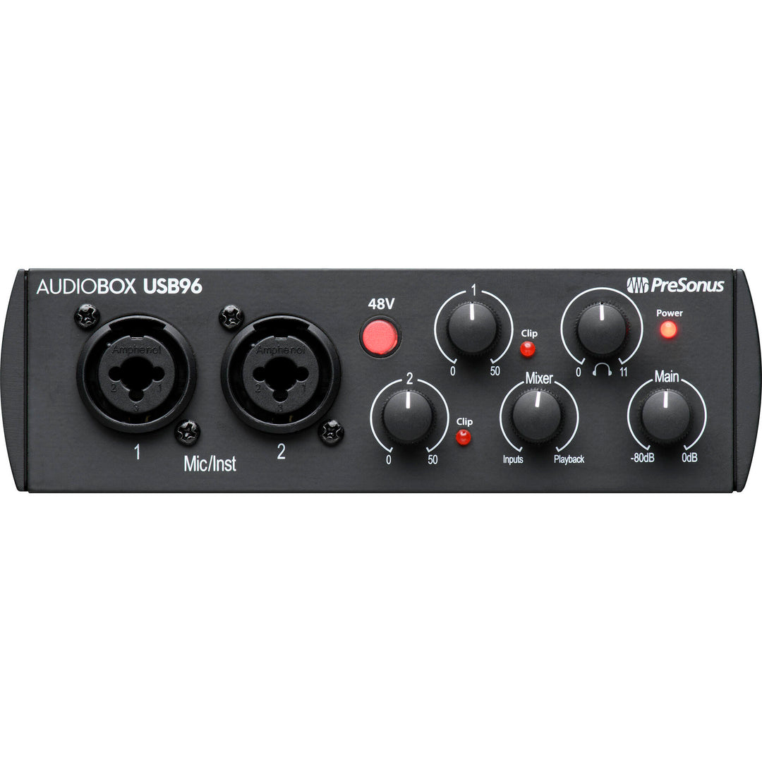 PreSonus AudioBox USB 96K Studio Bundle (25th Anniversary)