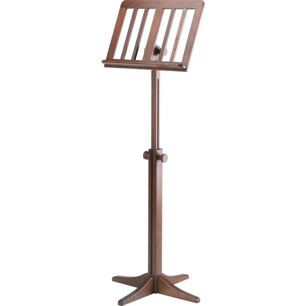 K&M 116/1 Wooden Music Stand (Walnut)
