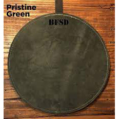 Big Fat Snare Drum SUEDE-PGN-14-The Millionaire Suede Drum Heads ''Pristine Green''