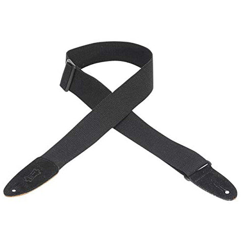 Levy's MC8-BLK Cotton Guitar Straps