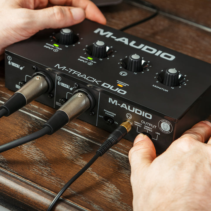 M-Audio M-Track Duo 2-Channel USB Audio Interface