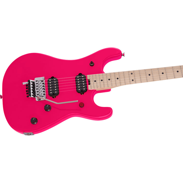 EVH 5150 Series Standard Maple Fingerboard Electric Guitar - Neon Pink