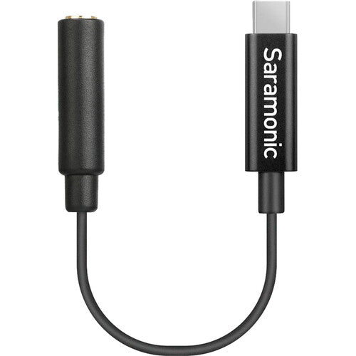 Saramonic SR-C2007 3.5mm TRS Female to USB Type-C Adapter Cable for Osmo Action - 2.4”