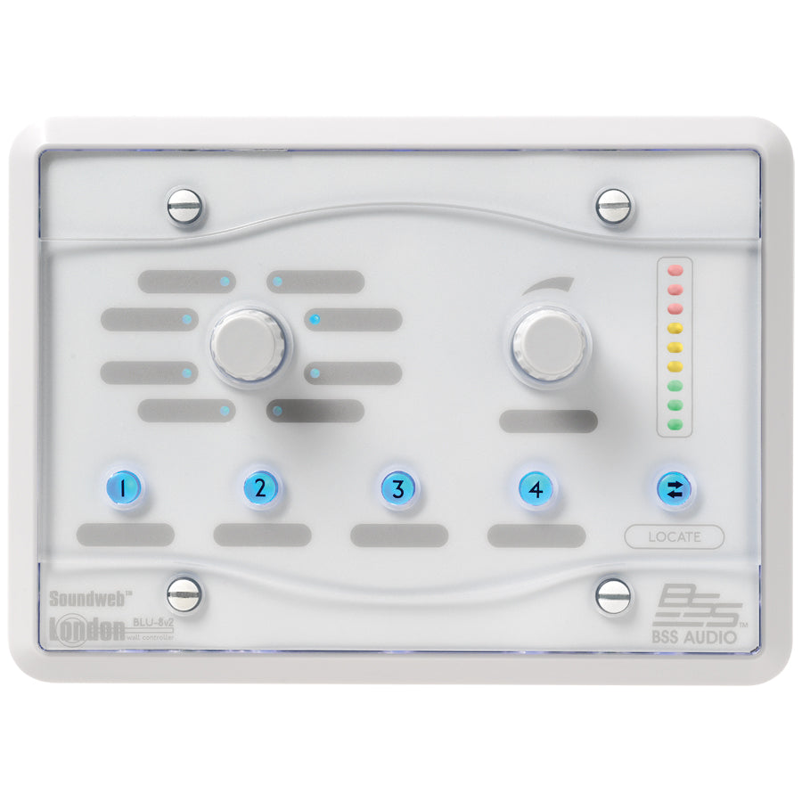 BSS BLU-8v2WHT Programmable zone controller (White)