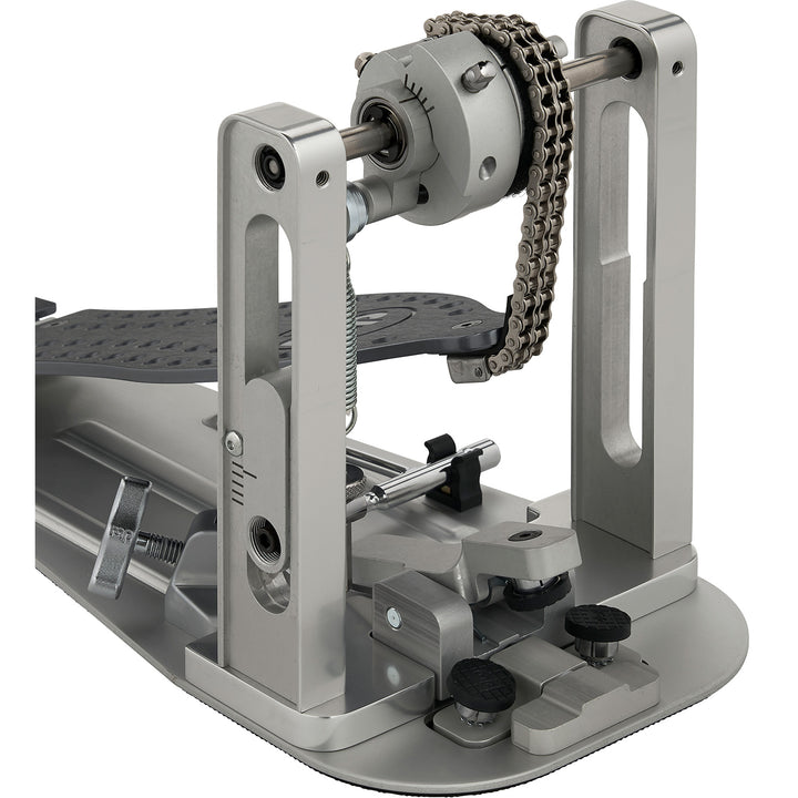 DW CPMCD2GR Machined Chain Drive Double w/ Gray Footboard & Heel