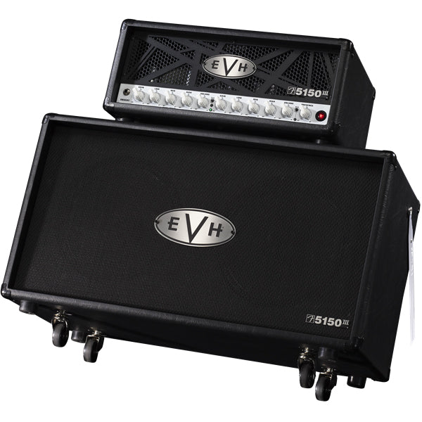 EVH 5150III 2x12 Guitar Amp Cabinet - Black
