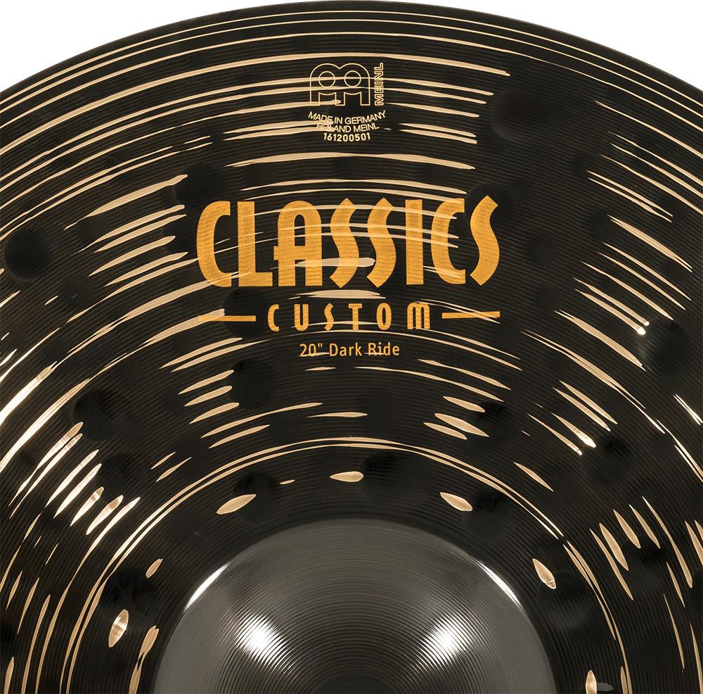 Meinl CC20DAR- Meinl 20" Classics Custom Dark Ride
