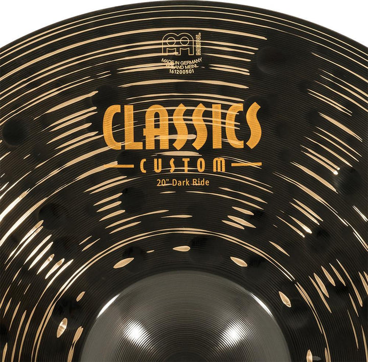 Meinl CC20DAR- Meinl 20" Classics Custom Dark Ride