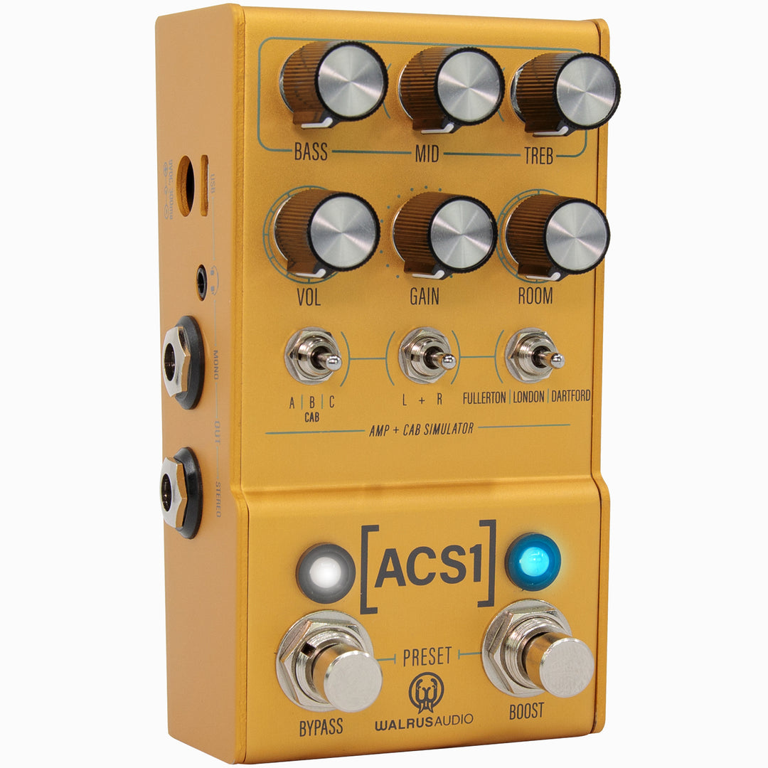 Walrus Audio MAKO Series: ACS1 Amp + Cab Simulator Effect Pedal