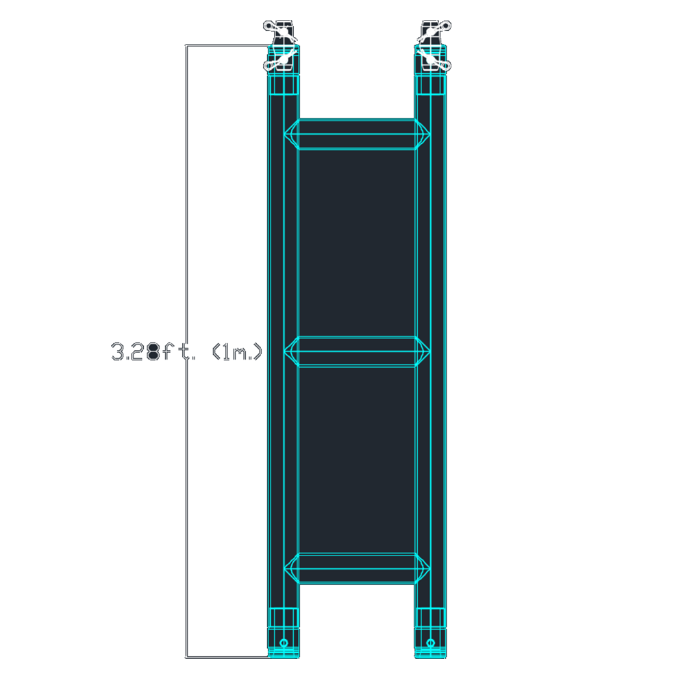ADJ Ground Support Ladder for VS2 VS3 VS5