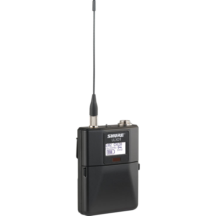 Shure ULXD1LEMO3-V50 Digital Wireless Bodypack Transmitter with LEMO3 (V50: 174 to 216 MHz)