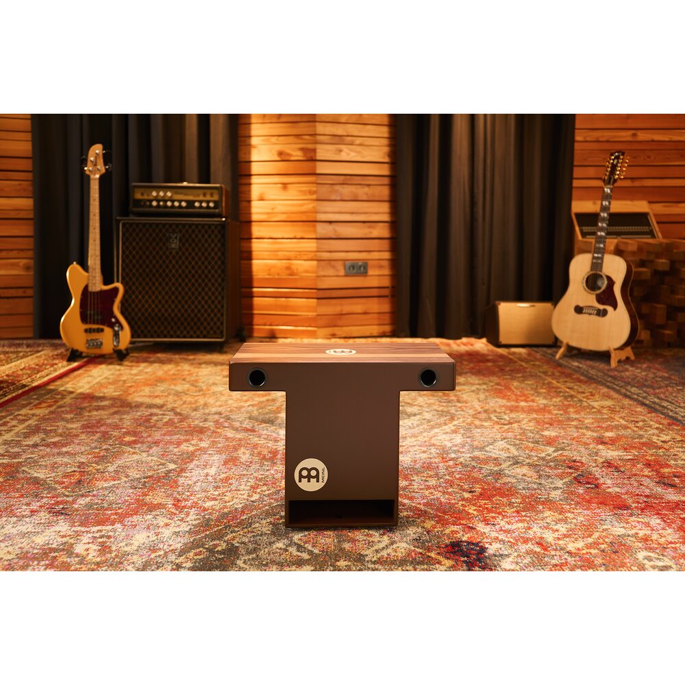 Meinl TOPCAJ2WN- Meinl Percussion Turbo Slaptop Cajon, Walnut