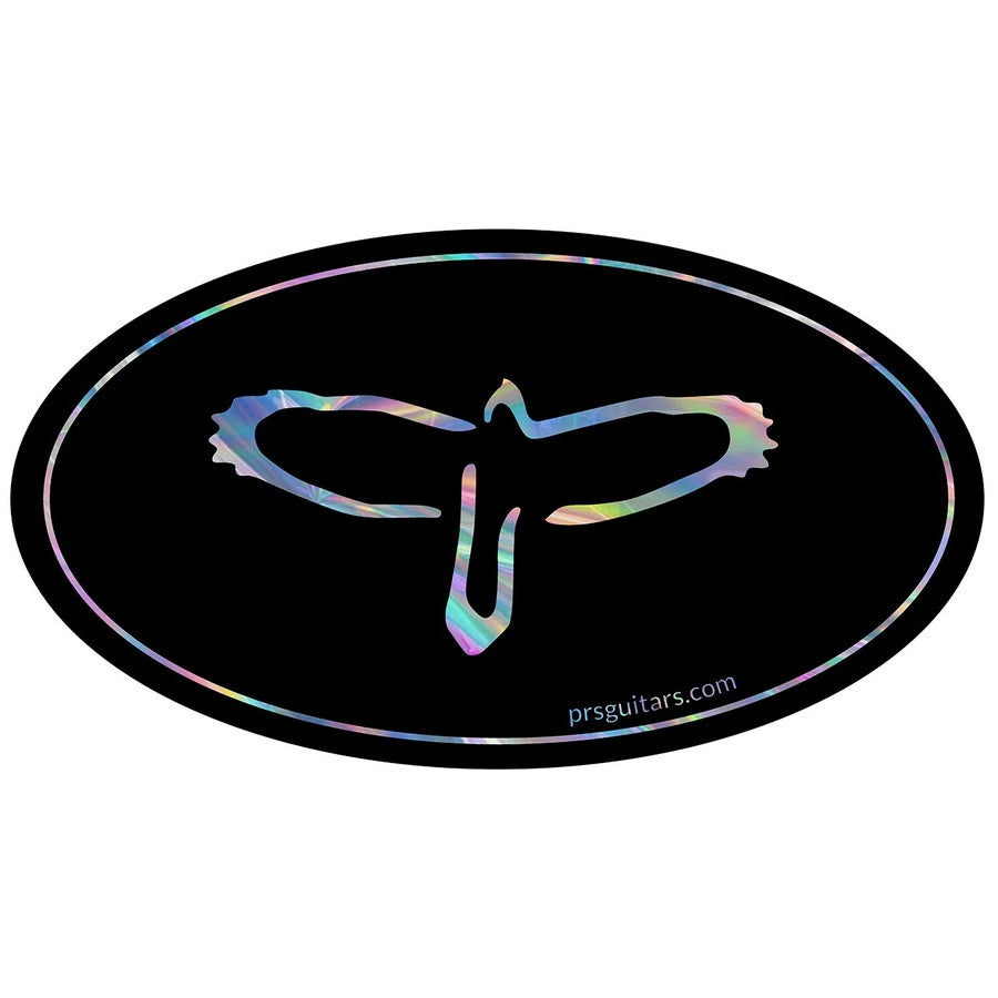 PRS Sticker 12th Fret Bird Prism