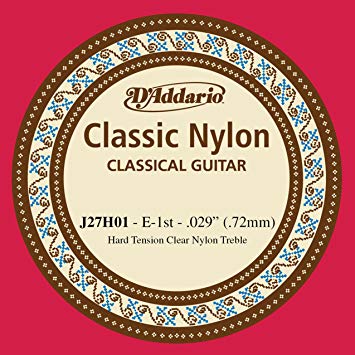 D'Addario J27H01 - SNGL STUD NYL 029/J27 1ST HARD