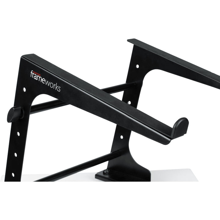 Gator Frameworks Portable Fixed Height Desktop Laptop & DJ Controller Stand