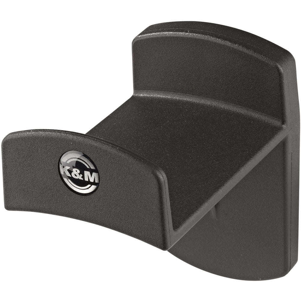 K&M 16312 Headphone Wall Holder - Black