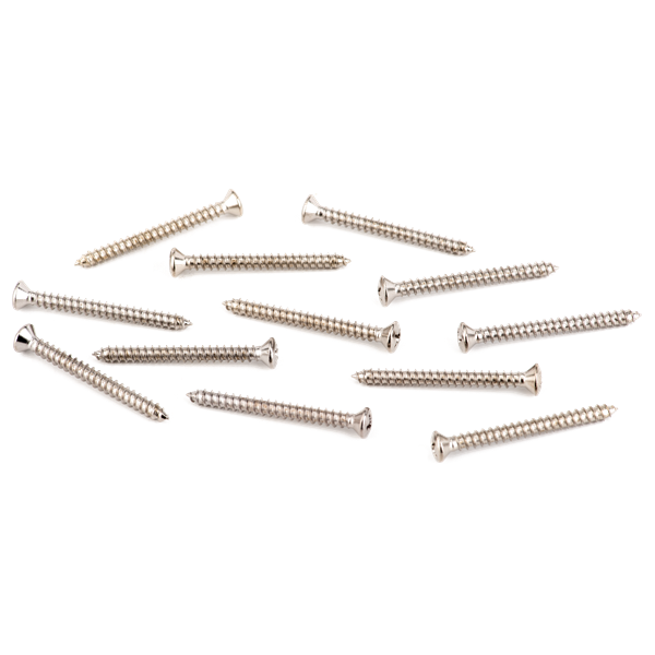Fender Neck Plate Mounting Screws - American Standard-Deluxe Guitars - Chrome