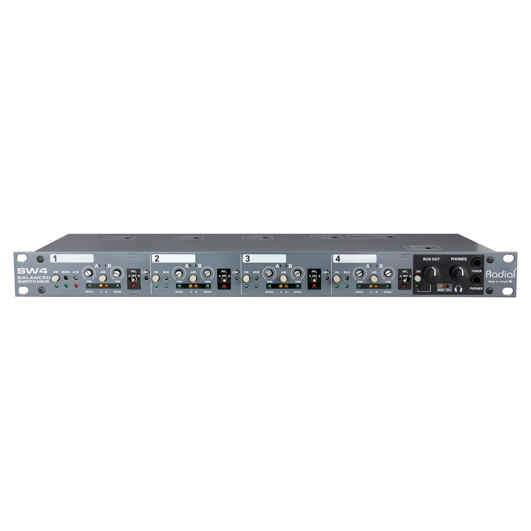 Radial SW4 - 4-Channel Audio Switcher