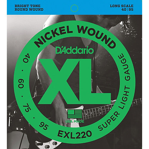 D'Addario EXL220 - SET BASS XL 40-95 LONG SCALE
