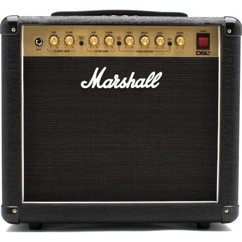 Marshall DSL5CR 5W 2-Channel Valve Combo Amplifier with Reverb