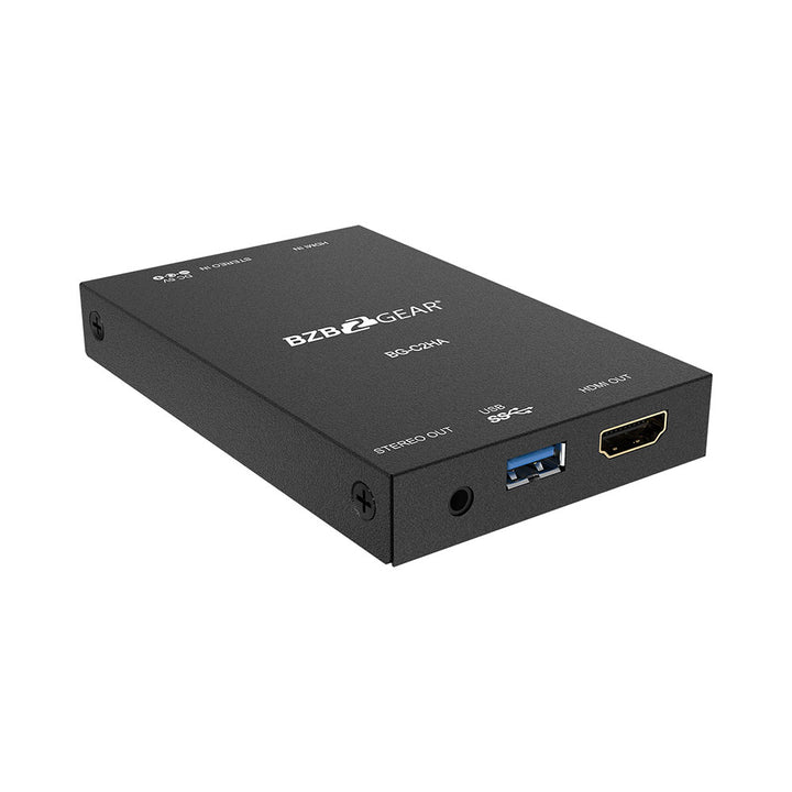 BZBGEAR - USB 3.0 Full HD Video Capture Device With HDMI 2.0a Loopout & Audio