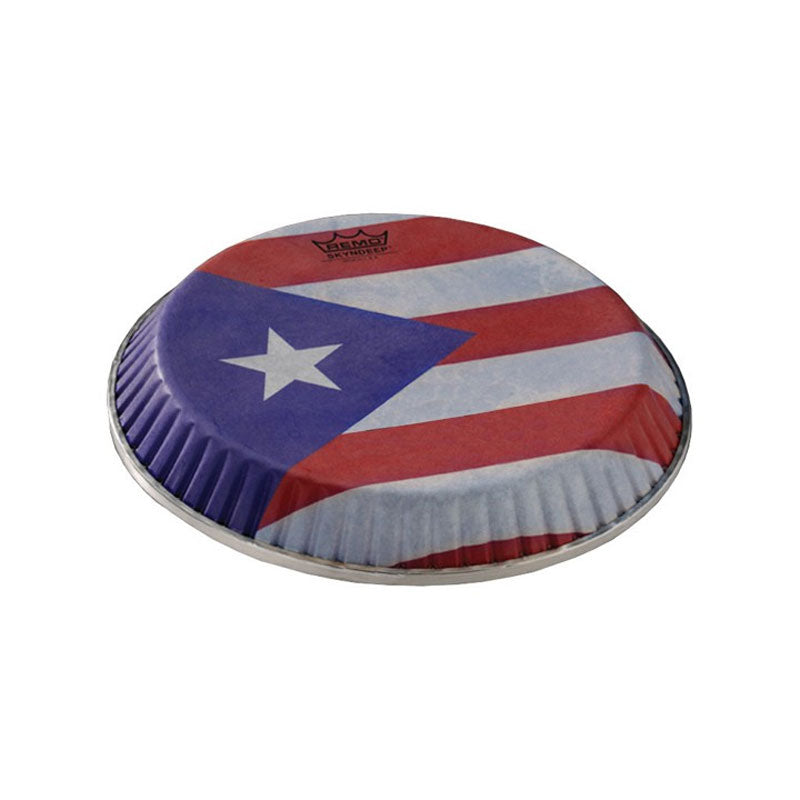 Remo M4-1106-S6-D2008 - 11.06'' D2 Conga Drmhd,Symmetry Skyndeep, ''Puerto Rican Flag''