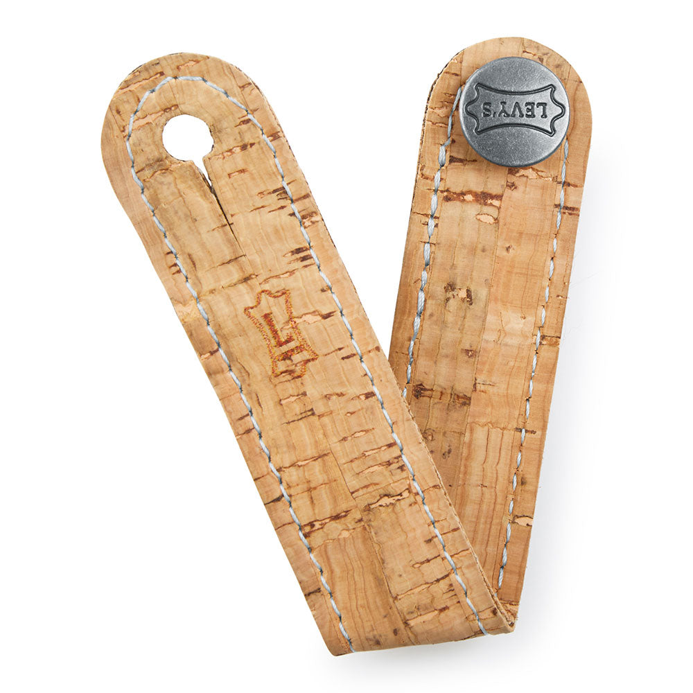 Levy's MM18X Natural Cork Headstock Strap Adapter for Acoustic Guitars