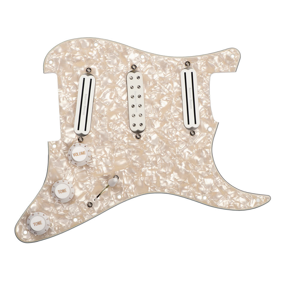 Seymour Duncan Dave Murray Pickguard Assembly Pearloid