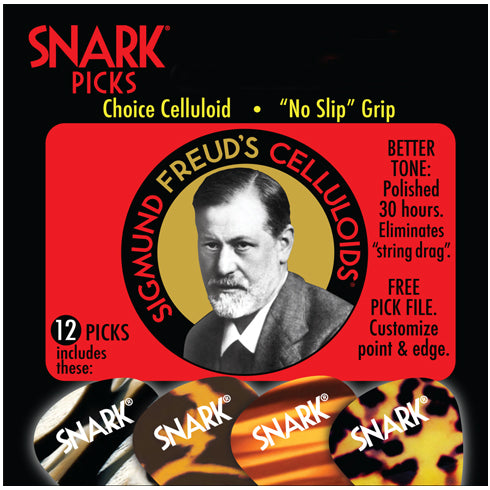 Snark SN-88C Sigmund Freud’s Celluloids Guitar Picks - Med-Heavy 0.88mm