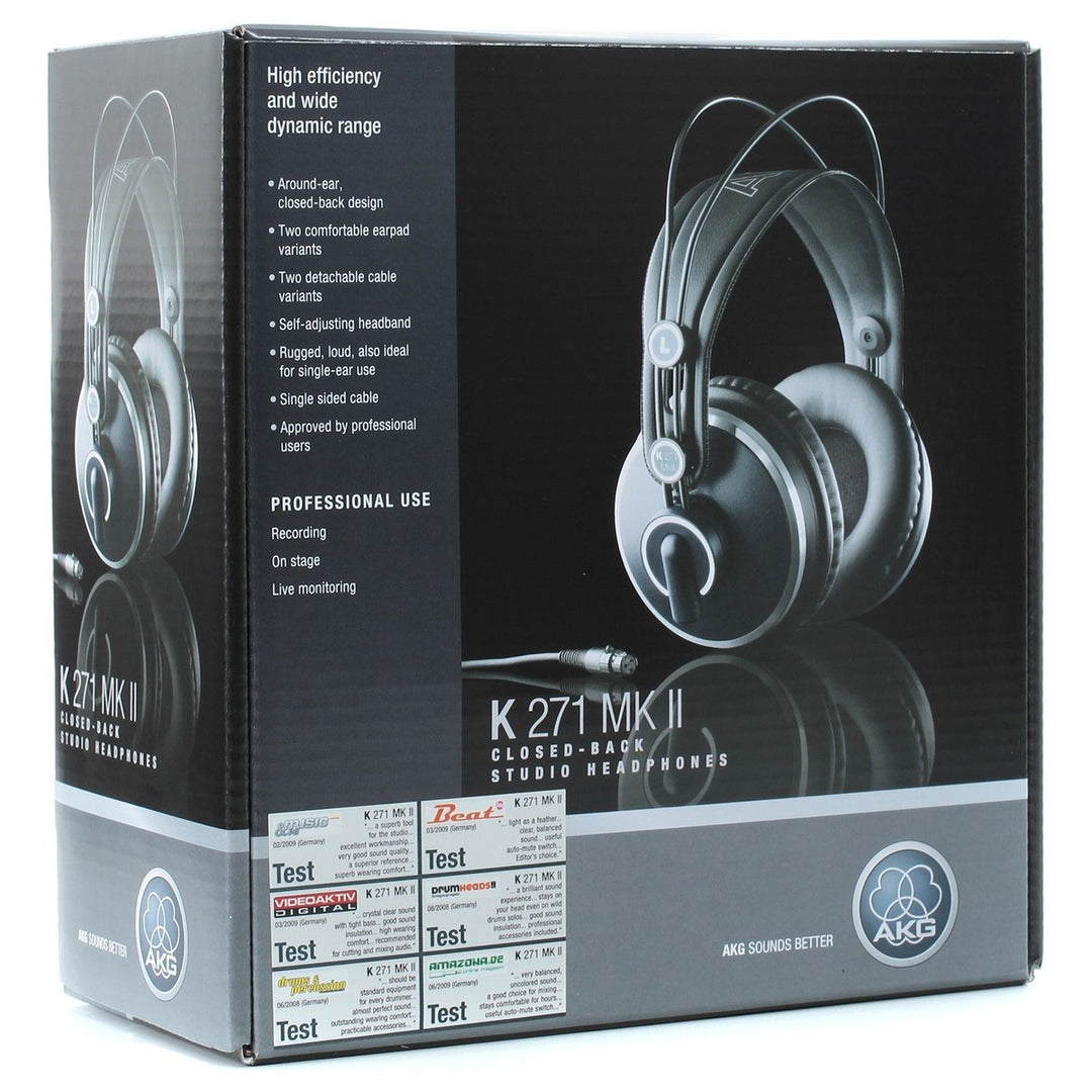 AKG K271 MKII, Professional Studio Headphones