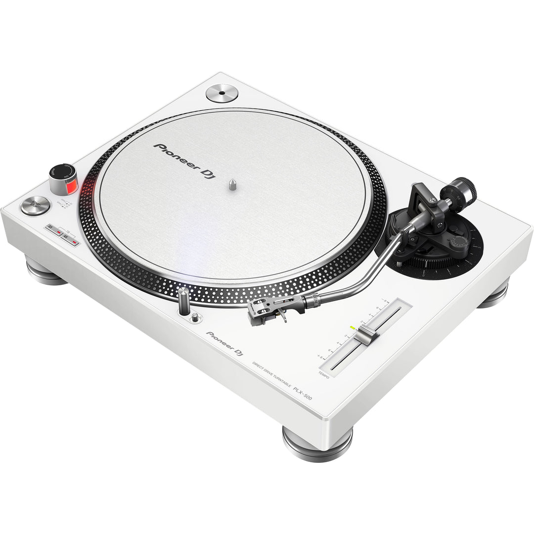 Pioneer DJ PLX-500 High-Torque Direct Drive Turntable - White