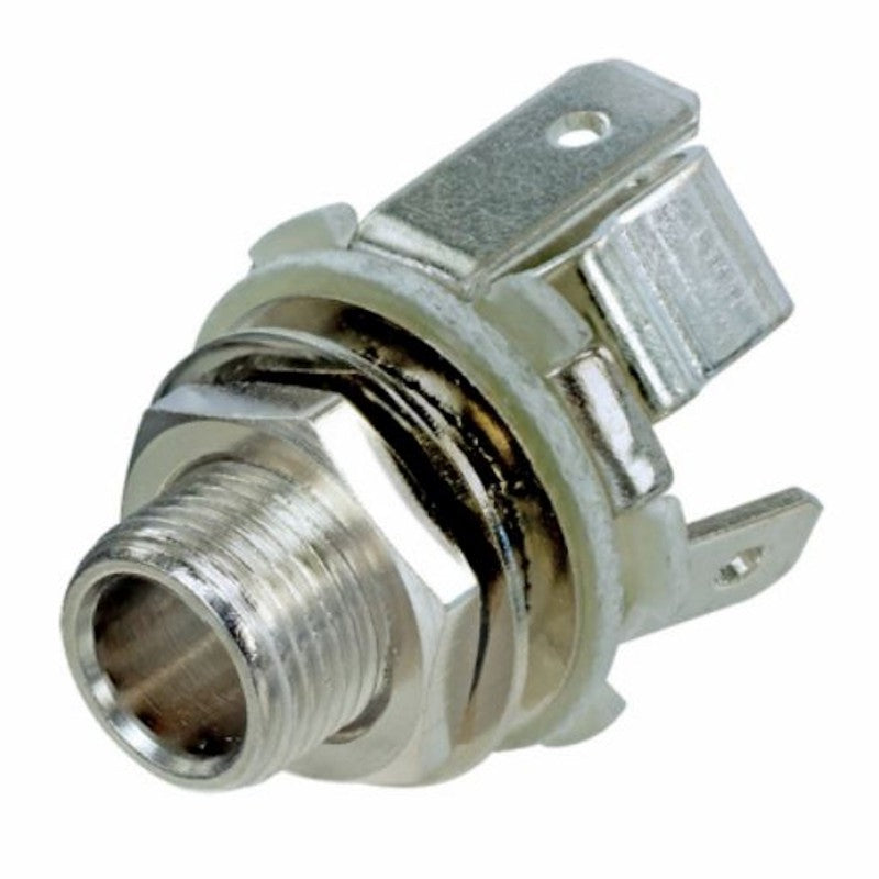 Neutrik NYS229L - Mono Phone Chassis Jack with Long Threaded Throat